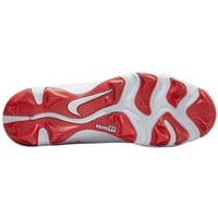 NIKE Women's Hyperdiamond 4 Keystone Molded Softball Fastpitch Cleats, White/Navy