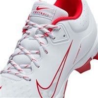 NIKE Women's Hyperdiamond 4 Keystone Molded Softball Fastpitch Cleats, White/Navy