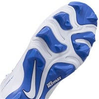 NIKE Women's Hyperdiamond 4 Keystone Molded Softball Fastpitch Cleats, White/Navy