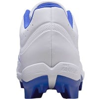 NIKE Women's Hyperdiamond 4 Keystone Molded Softball Fastpitch Cleats, White/Navy