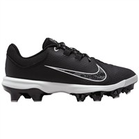 NIKE Women's Hyperdiamond 4 Pro MCS Molded Softball Fastpitch Cleats, Black/White