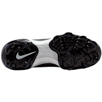 NIKE Women's Hyperdiamond 4 Pro MCS Molded Softball Fastpitch Cleats, Black/White