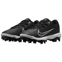 NIKE Women's Hyperdiamond 4 Pro MCS Molded Softball Fastpitch Cleats, Black/White
