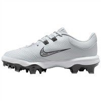 NIKE Women's Hyperdiamond 4 Pro MCS Molded Softball Fastpitch Cleats, Grey/White