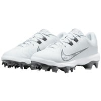 NIKE Women's Hyperdiamond 4 Pro MCS Molded Softball Fastpitch Cleats, Grey/White