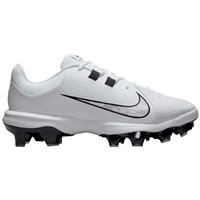 NIKE Women's Hyperdiamond 4 Pro MCS Molded Softball Fastpitch Cleats, White/Black