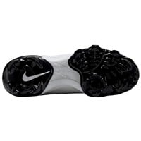 NIKE Women's Hyperdiamond 4 Pro MCS Molded Softball Fastpitch Cleats, White/Black