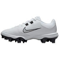 NIKE Women's Hyperdiamond 4 Pro MCS Molded Softball Fastpitch Cleats, White/Black