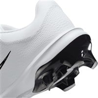 NIKE Women's Hyperdiamond 4 Pro MCS Molded Softball Fastpitch Cleats, White/Black