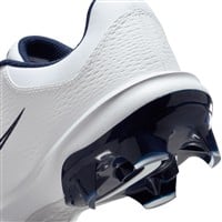 NIKE Women's Hyperdiamond 4 Pro MCS Molded Softball Fastpitch Cleats, White/Navy