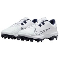 NIKE Women's Hyperdiamond 4 Pro MCS Molded Softball Fastpitch Cleats, White/Navy