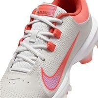 NIKE Women's Hyperdiamond 4 Pro MCS Molded Softball Fastpitch Cleats, White/Navy