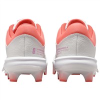 NIKE Women's Hyperdiamond 4 Pro MCS Molded Softball Fastpitch Cleats, White/Navy