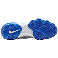 NIKE Women's Hyperdiamond 4 Pro MCS Molded Softball Fastpitch Cleats, White/Royal