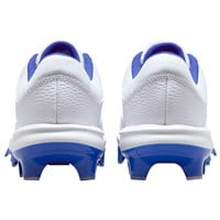 NIKE Women's Hyperdiamond 4 Pro MCS Molded Softball Fastpitch Cleats, White/Royal
