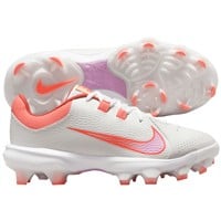 NIKE Women's Hyperdiamond 4 Pro MCS Molded Softball Fastpitch Cleats, White/Navy