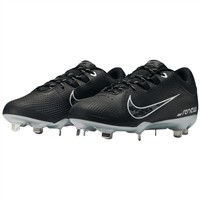 NIKE Women's Hyperdiamond 4 Pro Metal Softball Fastpitch Cleats, White/Royal