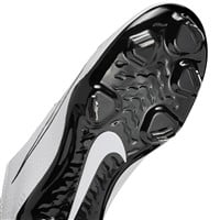 NIKE Women's Hyperdiamond 4 Pro Metal Softball Fastpitch Cleats, White/Grey