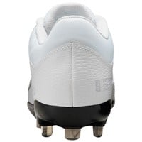 NIKE Women's Hyperdiamond 4 Pro Metal Softball Fastpitch Cleats, White/Grey