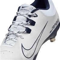 NIKE Women's Hyperdiamond 4 Pro Metal Softball Fastpitch Cleats, White/Royal