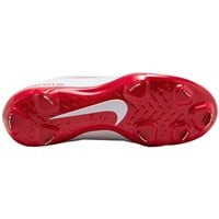 NIKE Women's Hyperdiamond 4 Pro Metal Softball Fastpitch Cleats, White/Royal