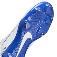 NIKE Women's Hyperdiamond 4 Pro Metal Softball Fastpitch Cleats, White/Royal
