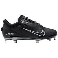 NIKE Women's Hyperdiamond 4 Elite Metal Softball Fastpitch Cleats, Black/Grey