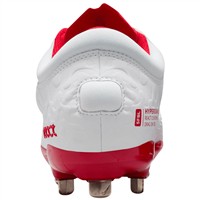 NIKE Women's Hyperdiamond 4 Elite Metal Softball Fastpitch Cleats, White/Red