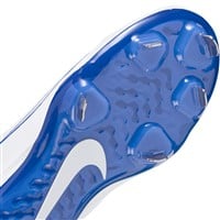 NIKE Women's Hyperdiamond 4 Elite Metal Softball Fastpitch Cleats, White/Royal