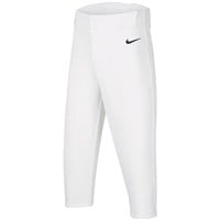 NIKE Youth Vapor Select 2 Knicker Baseball Pants, White
