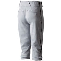 NIKE Youth Vapor Select 2 Piped Knicker Baseball Pants, Grey/Black