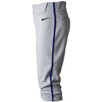 NIKE Youth Vapor Select 2 Piped Knicker Baseball Pants, Grey/Navy