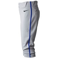 NIKE Youth Vapor Select 2 Piped Knicker Baseball Pants, Grey/Royal