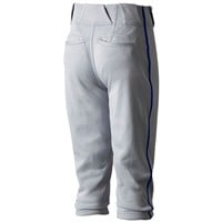 NIKE Youth Vapor Select 2 Piped Knicker Baseball Pants, Grey/Royal