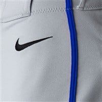 NIKE Youth Vapor Select 2 Piped Knicker Baseball Pants, Grey/Royal
