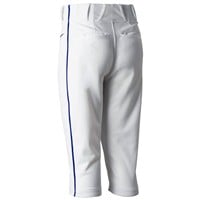 NIKE Youth Vapor Select 2 Piped Knicker Baseball Pants, White/Navy