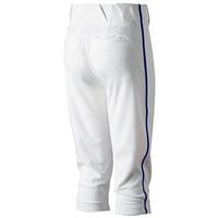 NIKE Youth Vapor Select 2 Piped Knicker Baseball Pants, White/Navy