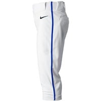 NIKE Youth Vapor Select 2 Piped Knicker Baseball Pants, White/Royal