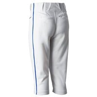 NIKE Youth Vapor Select 2 Piped Knicker Baseball Pants, White/Royal