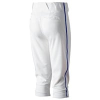 NIKE Youth Vapor Select 2 Piped Knicker Baseball Pants, White/Royal
