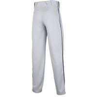 NIKE Youth Vapor Select 2 Piped Baseball Pants, Grey/Black