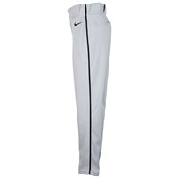 NIKE Youth Vapor Select 2 Piped Baseball Pants, Grey/Black