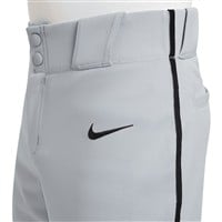 NIKE Youth Vapor Select 2 Piped Baseball Pants, Grey/Black