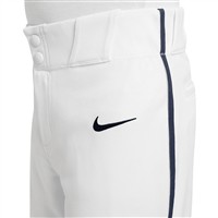 NIKE Youth Vapor Select 2 Piped Baseball Pants, White/Navy