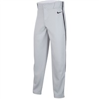 NIKE Youth Vapor Select 2 Piped Baseball Pants, Grey/Black