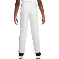 NIKE Youth Vapor Select 2 Piped Baseball Pants, White/Navy