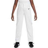 NIKE Youth Vapor Select 2 Piped Baseball Pants, White/Royal