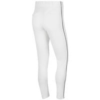 NIKE Men's Vapor Select 2 Piped Baseball Pants, White/Black
