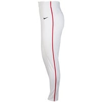 NIKE Men's Vapor Select 2 Piped Baseball Pants, White/Red