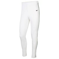 NIKE Men's Vapor Select 2 Piped Baseball Pants, White/Green